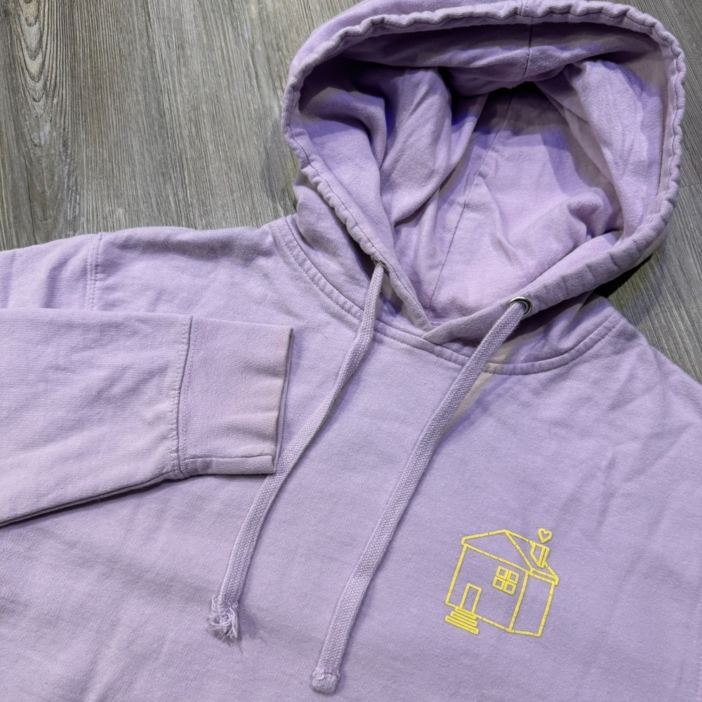 Harry Styles Adult Small‎ House Album List Hoodie Lavender